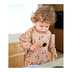 Baby Waterproof Bib Overalls with Food Pockets