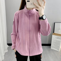 Women's Fleece Jacket - Thick Winter Layering Top