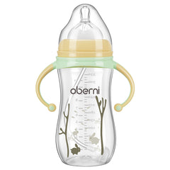 Childrens Wide Neck Bottle with Handle, Anti-Colic Design