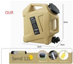 Portable Large Capacity Camping Water Tank with Tap