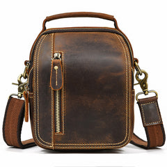 Men's Genuine Leather Vintage Crossbody Bag
