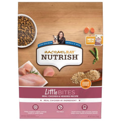 Nutrish Rachael Ray Little Bites Dry Dog Food Chicken & Veggies Recipe for Small Breeds 6 Pounds