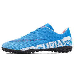 Men's White Football Shoes for Artificial Grass Training