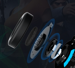 SL-200 Gaming Headset with Heavy Bass Over-Ear Design