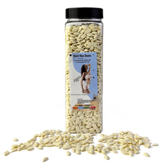 Hair Removal Wax Hard Wax Beads 1.1lb Wax Beans for Women Men Hair Removal Perfect for Full Body Facial Legs and Bikini Waxing at Home Tear Drop (1.1lb Cream)