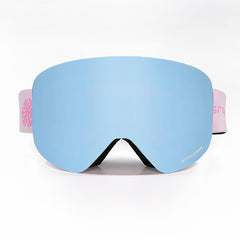 Snowledge Double-Layer Magnetic Ski Goggles for All