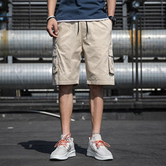 Trendy Men's Loose Camouflage Five-Point Shorts