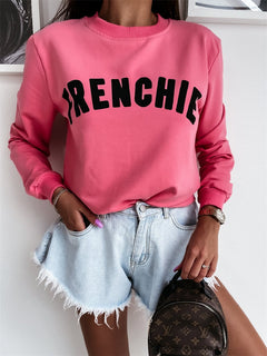 Urban Casual Round Neck Capless Pullover Sweater