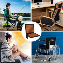 Portable USB Heated Cushion with Adjustable Design