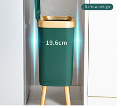 Nordic Style High Foot Trash Can for Home & Hotel