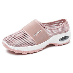 Breathable Mesh Half Support Women's Casual Shoes