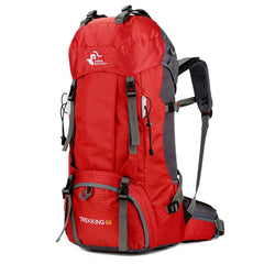 60L Waterproof Oxford Outdoor Backpack for Hiking