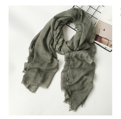 Cotton Linen Shawl Scarf, Scarf, Shawl Scarf