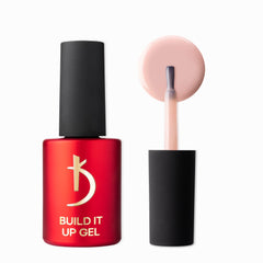 kodi professional Build It Up Gel Builder Gel for Nails – Nail Builder Gel for UV and LED Lamp – Nail Extensions Base Bond– 15ml (MILKY ROSE)