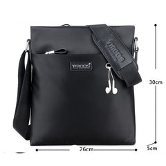 Men's Oxford Cloth Shoulder Bag - Business Casual Backpack