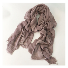 Cotton Linen Shawl Scarf, Scarf, Shawl Scarf