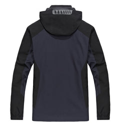 Men's 3-in-1 Outdoor Jacket Set with Windproof Design