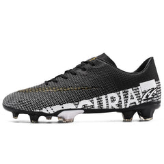 Men's White Football Shoes for Artificial Grass Training