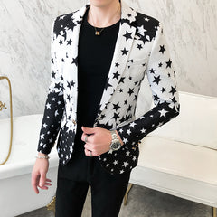 Slim Fit Casual Men's Blazer for Trendy Style