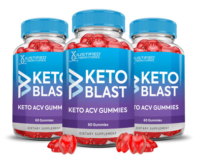 (3 Pack) Keto Blast Gummies 1000MG ACV Gummies Advanced Formula 1000MG KetoBlast Keto Gummies Apple Cider Vinegar Formulated with Pomegranate Beet Juice Powder B12 Vegan Non GMO 180 Gummys