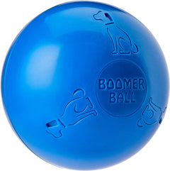 BOOMER BALL 6 inch Virtually Indestructible Best Dog Toy Boredom Busting Football Tough & Durable Medium Dog Ball Floats on Water Great for Mental Stimulation & High Energy Dogs Assorted Colours