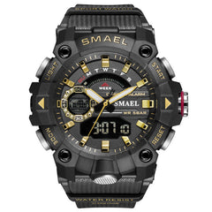 SMAEL Multifunctional Sports Watch for Men, Waterproof