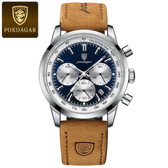 POEDAGAR Men’s Luxury Waterproof Chronograph Watch