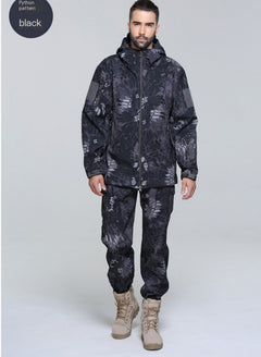 Men's Waterproof Camouflage Fishing Jacket and Pants Set