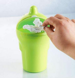 Car Trash Can and Storage Box for Desktop Use