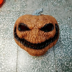 Weird Halloween Pumpkin, Pumpkin Lantern, Pumpkin Decor