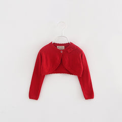 Bow Knot Children's Summer Knitted Cardigan (1-3 Years)