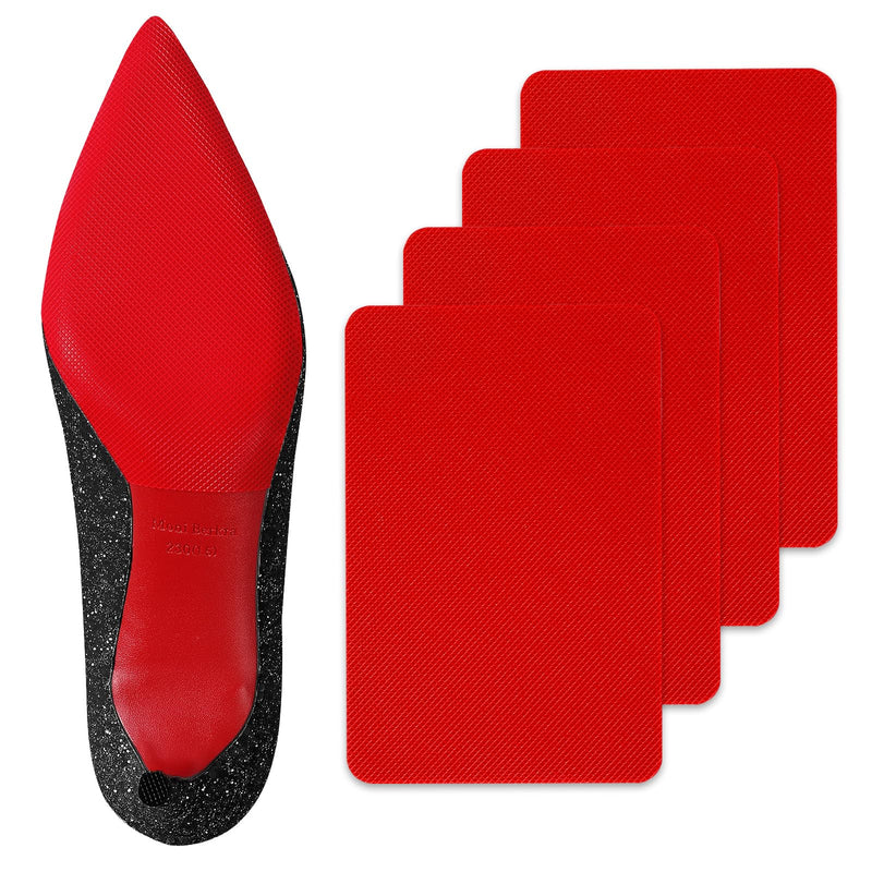 Ashoesert Red Bottoms Sole ProtectorShoe Sole Protector for Christian Louboutin High Heels Anti Slip Shoe Grips Pads Compatible with Louboutin Shoes -2 Pairs（6.0