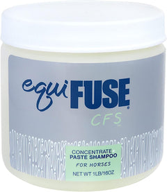 EquiFUSE CFS Concentrate + Paste Horse Shampoo | Formulated for Deep Cleansing and Superior Shine on Hair |100% All-Natural Coat Brightener | 16 oz