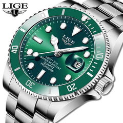 Waterproof Quartz Three Hand Watch