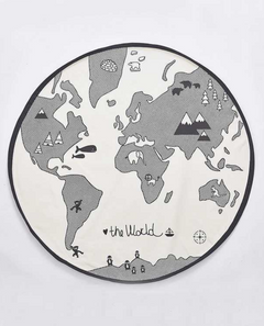Adventure World Map Carpet - Earth Game Mat