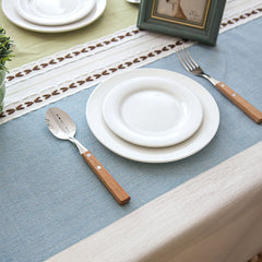Nordic Waterproof Geometric Rectangular Tablecloth