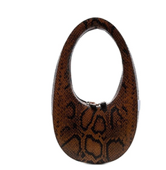 Snake Print Clutch Bag for Women's Casual Fashion