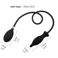 Wholesale Extra Large Silicone Inflatable Anal Plug