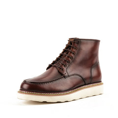 Korean High-Top Men's Tooling Boots
