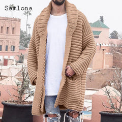 Plus Size 4XL Men's Autumn Knitting Sweater Cardigan