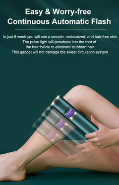 IPL Hair Removal Device with Ice Cooling Function