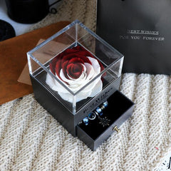 Eternal Flower Jewelry Box Gift Set