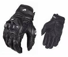 Men's Winter Fleece-Lined Windproof Leather Gloves