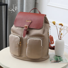 Casual Nylon Backpack for Women