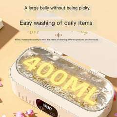 Portable Ultrasonic Jewelry Cleaner for Glasses