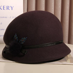 Small Brim Fisherman Hat for Autumn and Winter