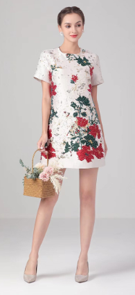 Unique Pearl Sweet and Spicy Design Skirt