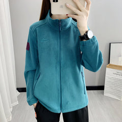 Women's Fleece Jacket - Thick Winter Layering Top