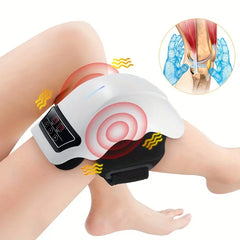 Electric Knee Massager with Heat and Vibration Therapy