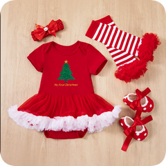Infant Short Sleeve One Piece Dress